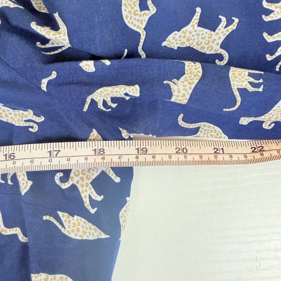 J.Crew Cheetah Print 100% Cotton Button-Down Shirt XS - Picture 8 of 8